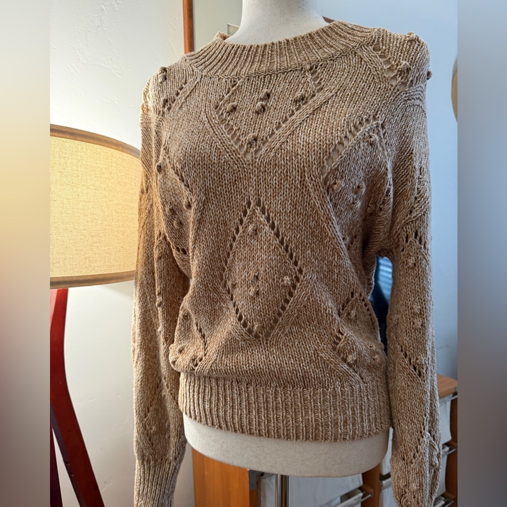 LOFT Women's Beige Cozy Sweater